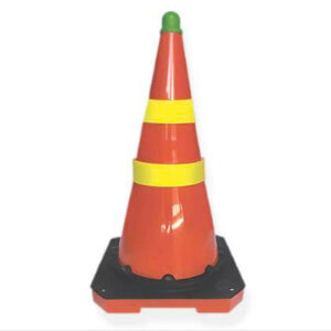 Cọc tiêu phân làn giao thông nhựa HDPE 64cm