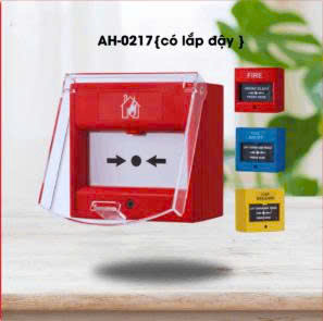 Nút nhấn khẩn bể kính Horing AH-0217 (có nắp đậy)